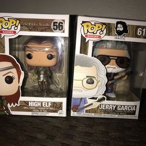 New Pop! Dolls 1- Jerry Garcia 1- High Elf